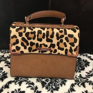 Dune London leopard handbag